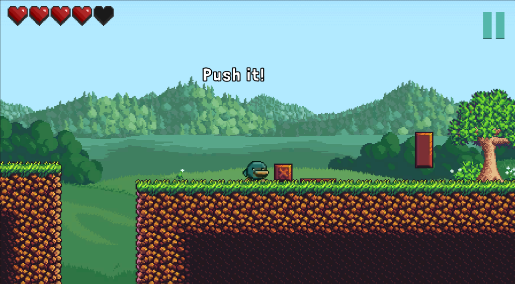 ManoFall Screenshot - Push puzzle